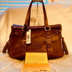 Dooney bourke Florentine satchel natural medium